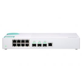 QNAP QSW-308-1C switch No administrado Gigabit Ethernet (10/100/1000) Blanco