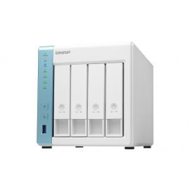 QNAP TS-431K servidor de almacenamiento NAS Torre Ethernet Blanco Alpine AL-214