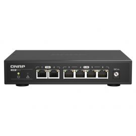 QNAP QSW-2104-2T switch No administrado 2.5G Ethernet (100/1000/2500) Negro