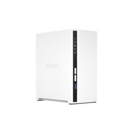 QNAP TS-233 servidor de almacenamiento NAS Mini Tower Ethernet Blanco Cortex-A55